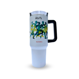 Rofft 40.5 oz Stainless Steel Travel Tumbler, BPA-Free Running Bottle with Handle