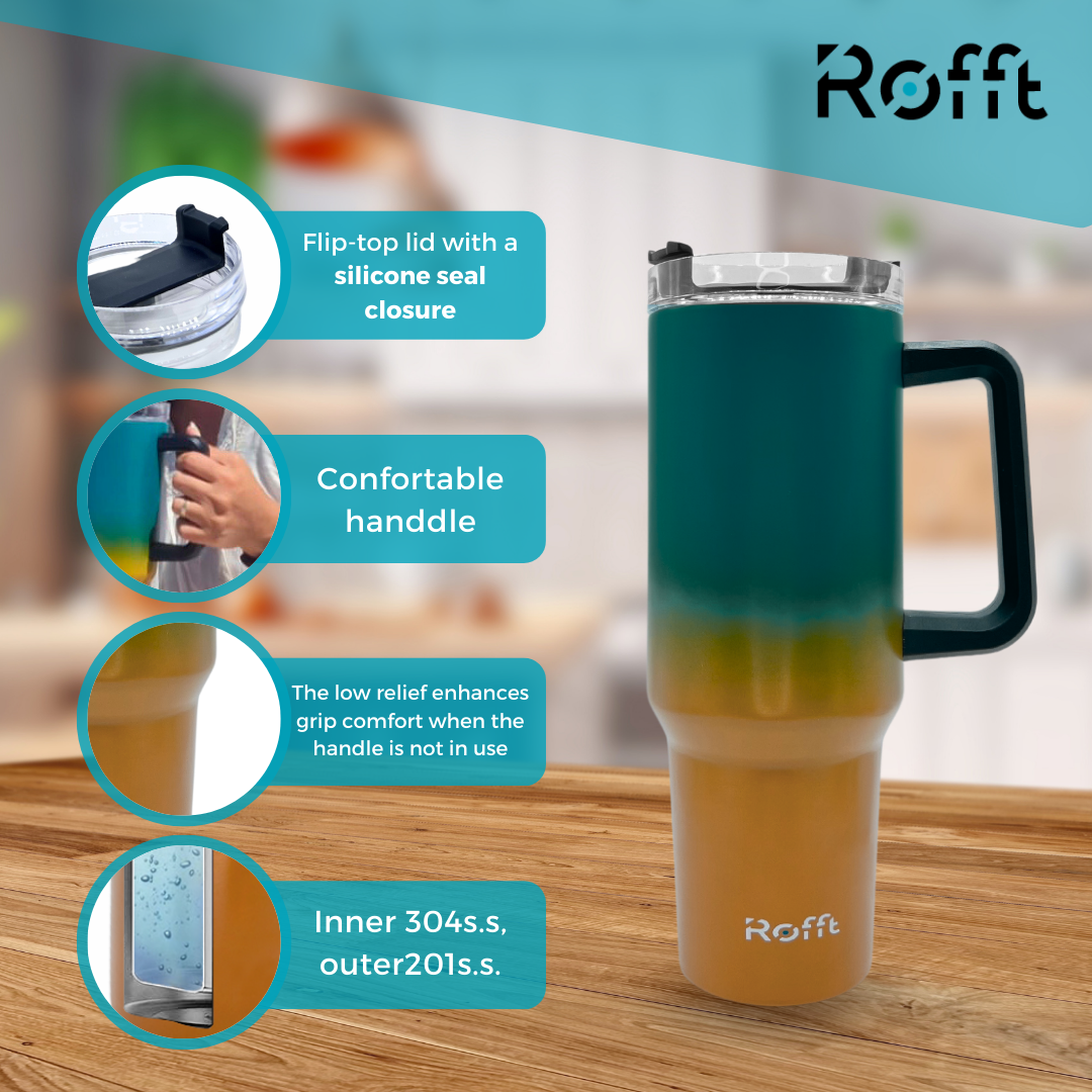 Rofft Horizon 40.5 oz Stainless Steel Insulated Tumbler - Image 5